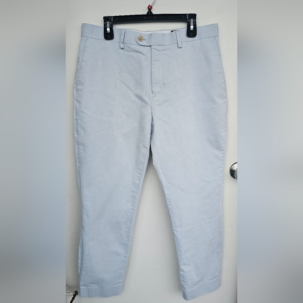 Banana Republic Gray Chinos Tailored for Business Casual.Sz.33x32